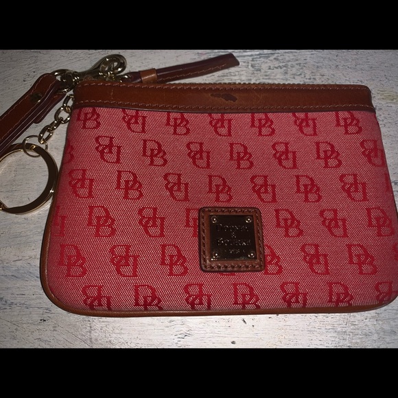 Dooney & Burke wristlet/ key chain - Picture 7 of 7